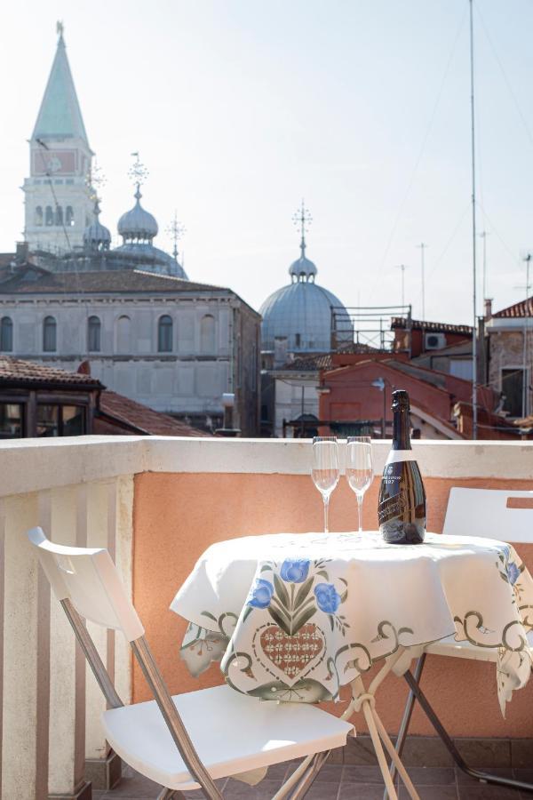 Venice Luxury Terrace View Of San Marco Veneza Exterior foto